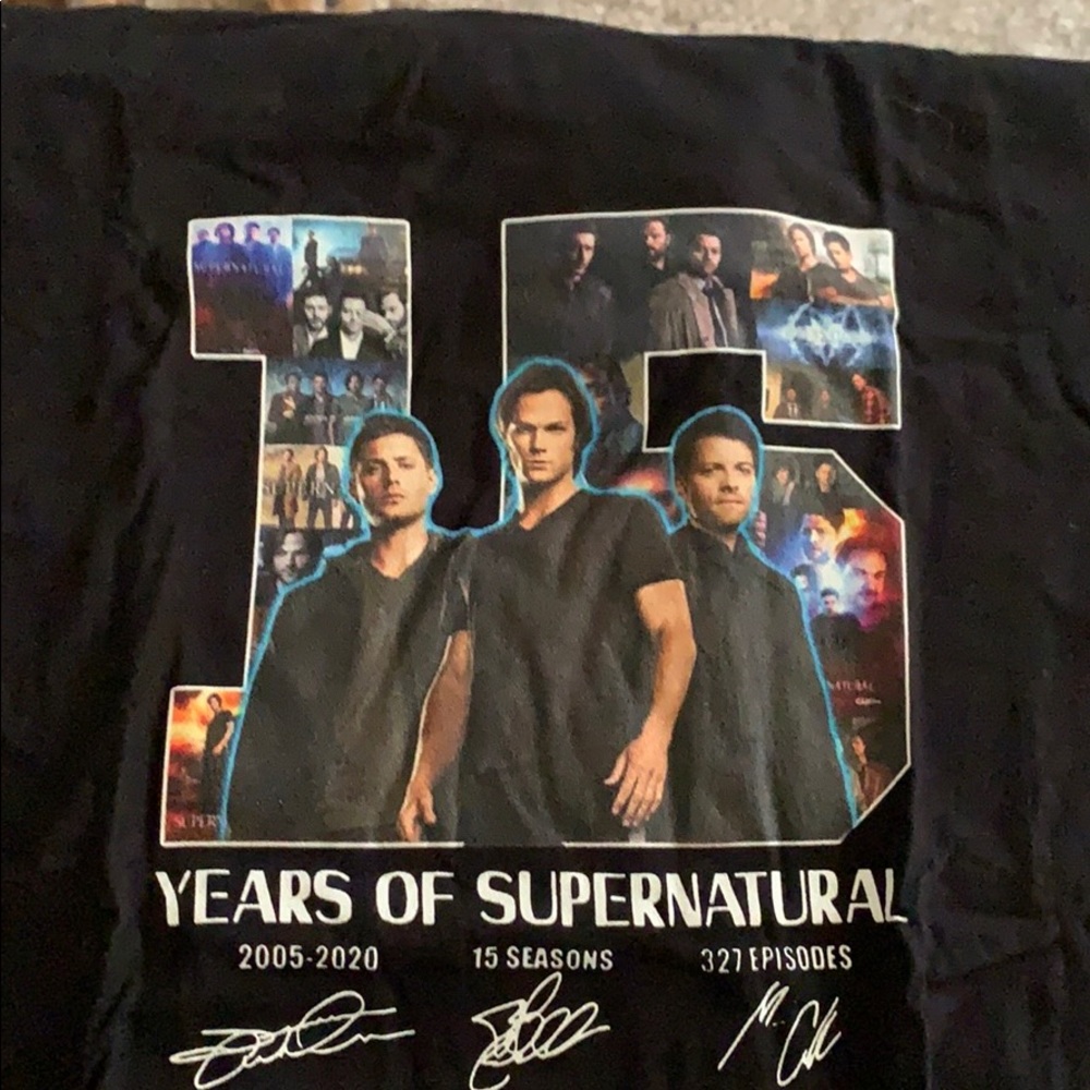 YEARS OF SUPERNATURAL T-SHIRT
